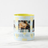 Mug Fête des pères 3 photo shoots collage Aimer vous p (Centre)