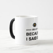 Mug Fête des pères amusant - Cadeau (Devant gauche)