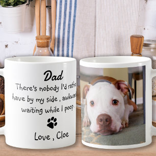 Mug Fête des pères amusante de chien père de chien 
