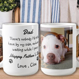 Mug Fête des pères amusante de chien père de chien 