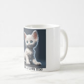 Mug Fête des pères Animaux de compagnie personnalisés (Devant droit)