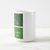 Mug fête des pères cadeau golf, meilleur papa jamais p (Centre)