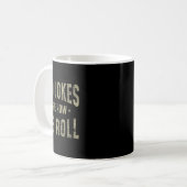 Mug Fête des pères Cadeau papa plaisanteries sont comm (Devant gauche)