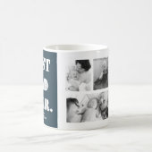 Mug Fête des pères Cadeau photo Collage de photos Meil (Centre)