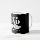 Mug Fête des pères cadeau, Super papa (Devant droit)