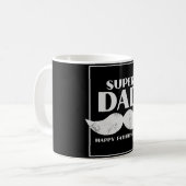Mug Fête des pères cadeau, Super papa (Devant gauche)