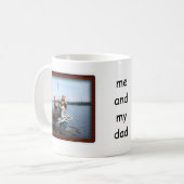 Mug Fête des pères cadre Memento (Devant gauche)