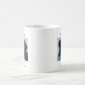 Mug Fête des pères Chien Papa Meilleur du monde jamais (Centre)