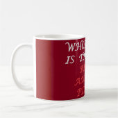Mug Fête des pères conception bonne réponse meilleur p (Gauche)
