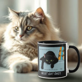 Mug Fête des pères de chat noir