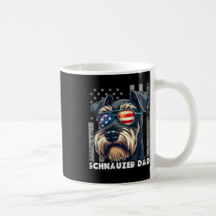 Mug Fête des pères de chien de père de mini-Schnauzer