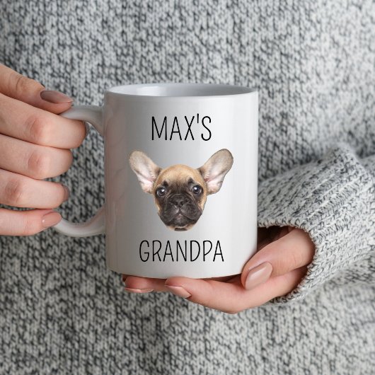 Mug Fête des pères de chien grand-père animal de compa