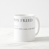 Mug Fête des pères de définition de dictionnaire papa  (Devant droit)