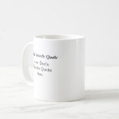 Mug Fête des pères de devis préféré de papa personnali (Devant gauche)