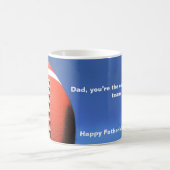 Mug Fête des pères de football papa (Centre)