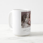 Mug Fête des pères De La Nouvelle Photo Bébé (Devant gauche)