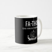 Mug Fête des pères drôle de Fa-Thor (Devant droit)