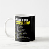 Mug Fête des pères du Code de Textes pour Gran (Gauche)