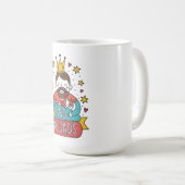 Mug Fête des pères du roi des papas (Devant droit)