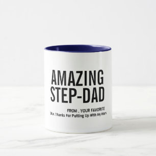 Mug Fête des pères Extraordinaire Step-Papa Bonus Papa