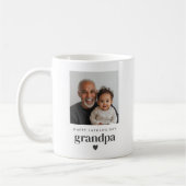Mug Fête des pères grand-père photo (Gauche)