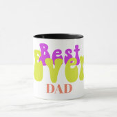 Mug Fête des pères Grand-Pères Jour Texte moderne (Centre)