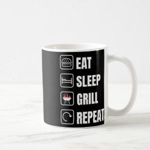 Mug Fête des pères Griller barbecue pour le sommeil