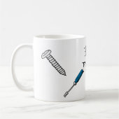 Mug Fête des pères heureuse (Gauche)