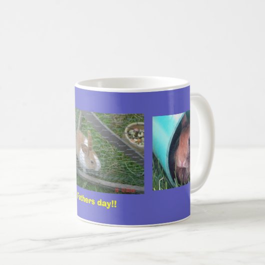 Mug Fête des pères heureuse ! ! (Devant droit)