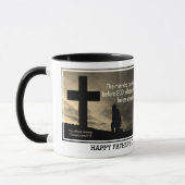 Mug Fête des pères HOMME QUI S'ENNUIE DEVANT DIEU Chri (Gauche)