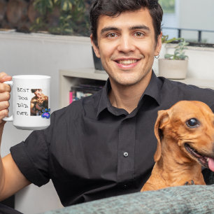Mug Fête des pères Meilleur Chien Papa Jamais Photo Pa