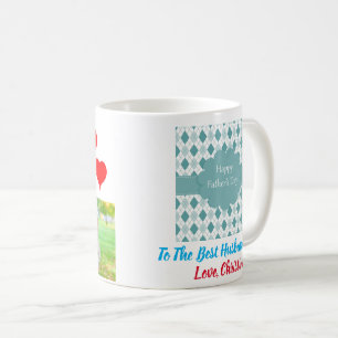 Mug Fête des pères Meilleur Mari Papa Jamais Deux Phot