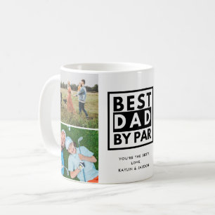 Mug fête des pères Meilleur papa par Par Golfing Pho