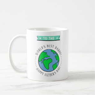 Mug Fête des pères mondiale du meilleur papa Whimsy