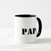 Mug Fête des pères Papa (Devant droit)