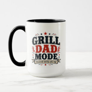 Mug Fête des Pères/ Papa Grill drôle EMBALLAGE