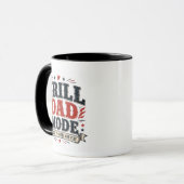 Mug Fête des Pères/ Papa Grill Fun WRAP (Devant gauche)