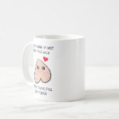 Mug Fête des pères papa pas drôle (Devant gauche)