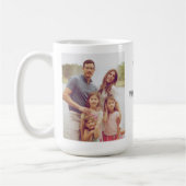 Mug Fête des pères papa rend le monde plus sûr collage (Gauche)