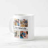 Mug Fête des pères personnalisée 4 photo collage Meill (Devant gauche)