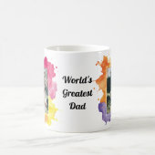 Mug Fête des pères photo couleur cool (Centre)