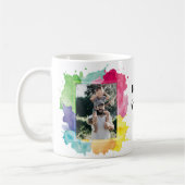 Mug Fête des pères photo couleur cool (Gauche)