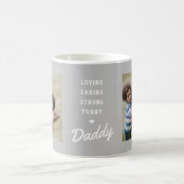 Mug Fête des pères photo Grey Daddy (Centre)