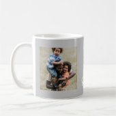 Mug Fête des pères photo Grey Daddy (Gauche)
