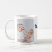 Mug Fête des pères photo moderne Best Grandpa Ever (Gauche)