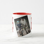 Mug Fête des pères photo moderne de Best Dad Ever (Centre)