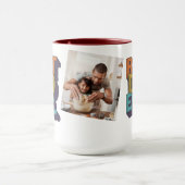 Mug Fête des pères photo moderne de Best Dad Ever (Centre)