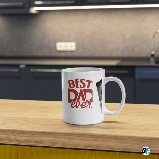 Mug Fête des pères photo moderne de Best Dad Ever