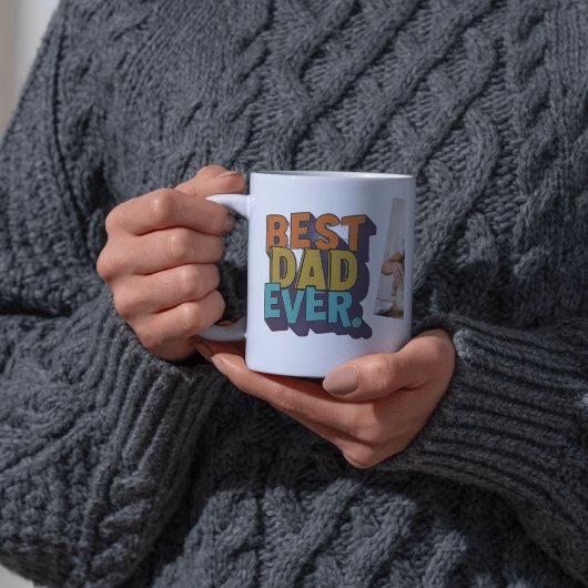 Mug Fête des pères photo moderne de Best Dad Ever