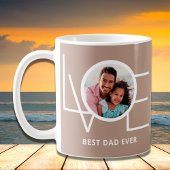 Mug Fête des pères photo moderne de Best Dad Ever